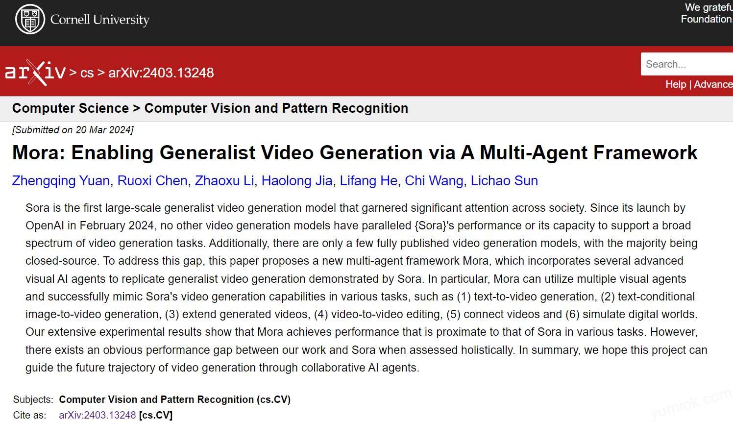 Mora来了！复刻sora的通用视频生成能力 开源多智能体框架