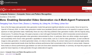 Mora来了！复刻Sora的通用视频生成能力 开源多智能体框架Mora