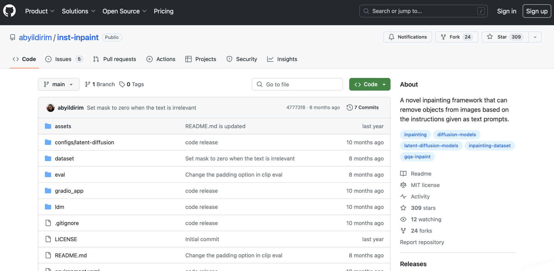 【ai推荐】inpaint Web：ai图片处理工具 高清修复、图片局部清除、网页端即可使用 附使用地址