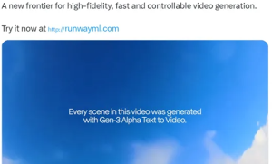Runway Gen-3 Alpha全面开放：AI视频生成新时代  附体验地址