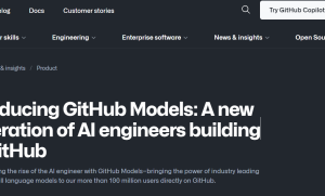 GitHub Models：革新AI开发，赋能全球开发者  附入口地址