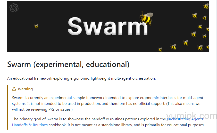 Openai开源swarm Ai Agent：引领多功能智能协同新时代 附项目地址