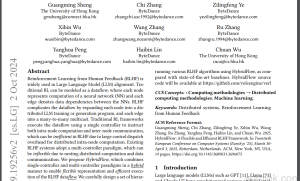HybridFlow：革新强化学习框架，大幅提升人机反馈训练效率