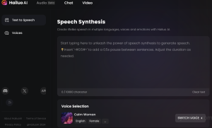 海螺AI海外版：新增“Audio”频道，轻松克隆自己的声音，引领语音克隆技术新浪潮 附地址