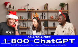 记住这个号码：1-800-242-8478，ChatGPT专属电话号码 不懂就打电话问！