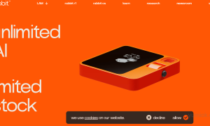 Rabbit R1口袋AI设备变身“智能体”，助力智能生活新体验 附地址