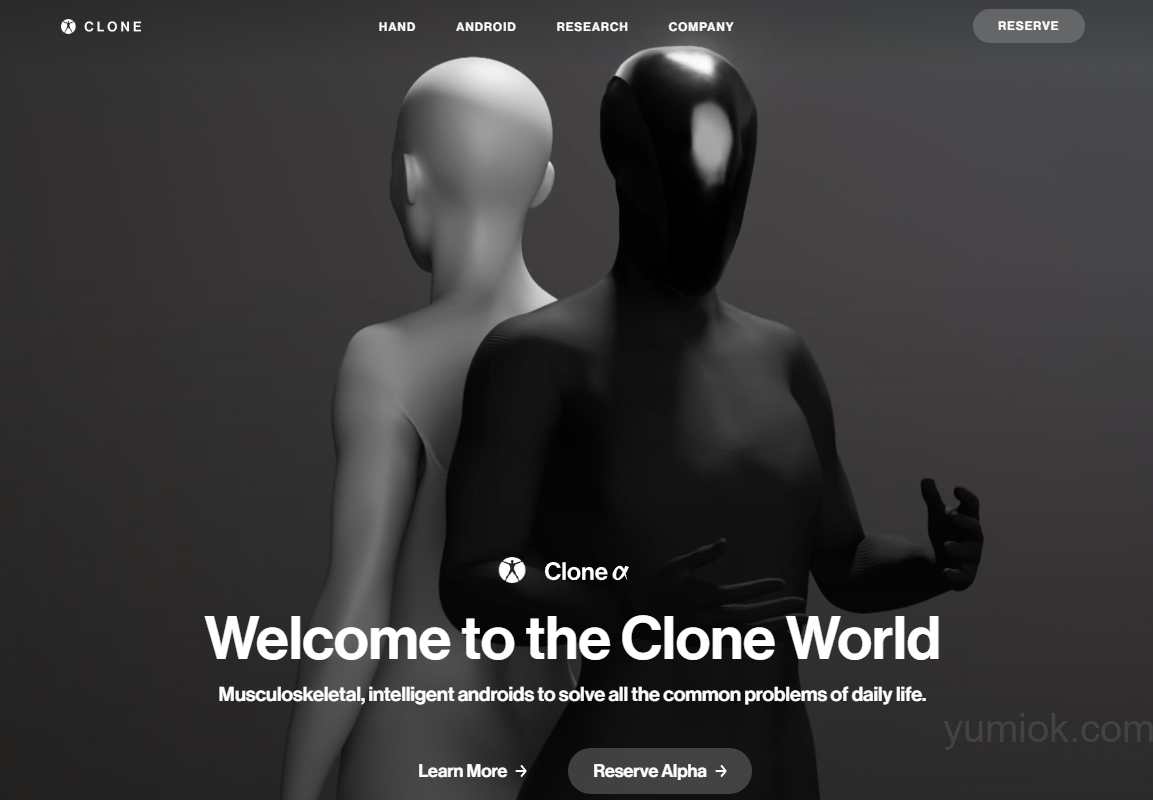 Clone公司推出全球首款“类人机器人”protoclone V1，开启人形机器人新时代