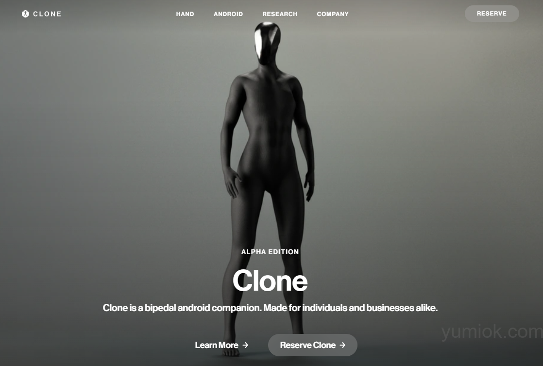 Clone公司推出全球首款“类人机器人”protoclone V1，开启人形机器人新时代