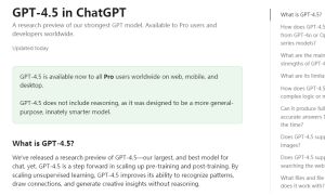 OpenAI发布GPT-4.5，AI技术迈向新高度
