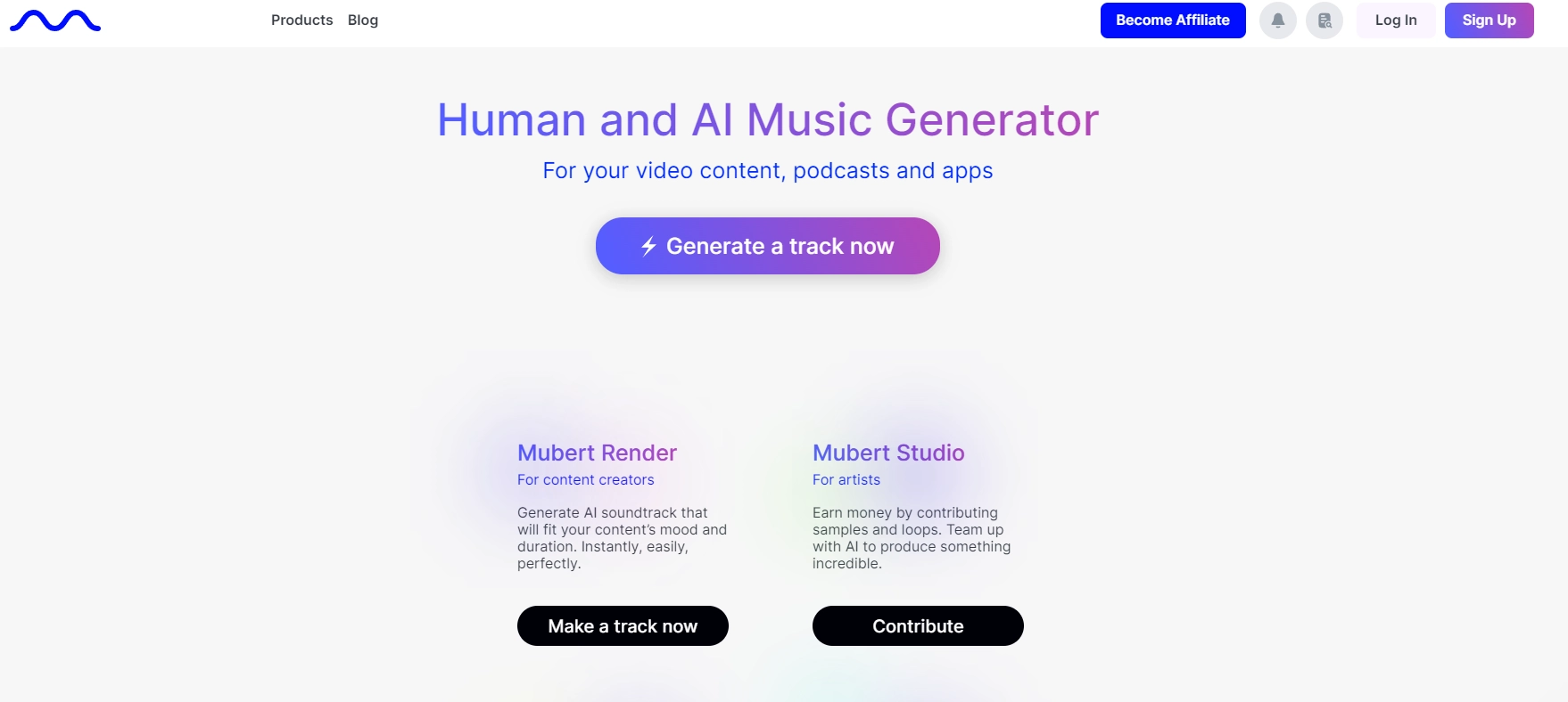 Mubert AI音乐生成工具详细分析，核心功能、应用场景及商业化潜力附地址- 玉米小站