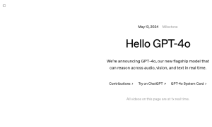 OpenAI重大升级：ChatGPT迎来GPT-4o及“Moonshine Nux V2”记忆功能