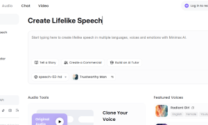 MiniMax Audio：在文本转语音领域的前沿应用 附地址