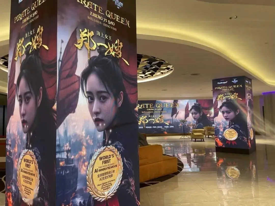 海上女王郑一嫂：全球首部ai电影在新加坡上映