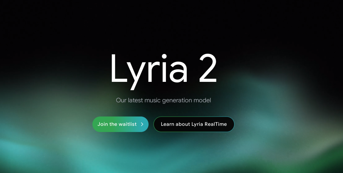 谷歌deepmind发布新一代ai音乐生成模型lyria2，附地址