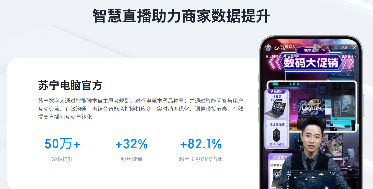罗永浩数字人直播首秀：开启电商直播新纪元