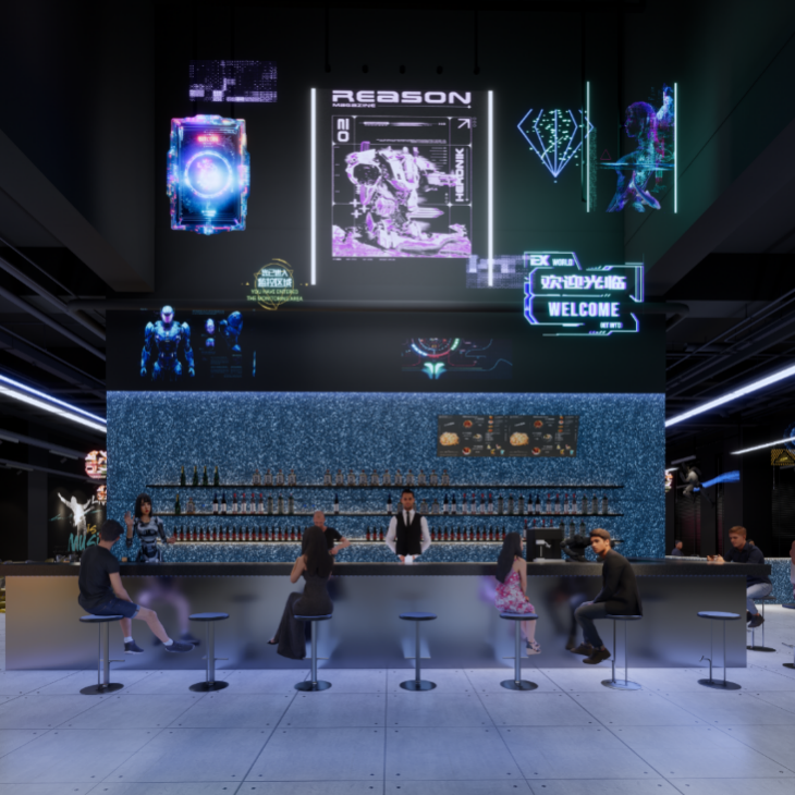 国内首家机器人主题餐厅“机器人焰究所”启幕:科技与美食的沉浸式碰撞