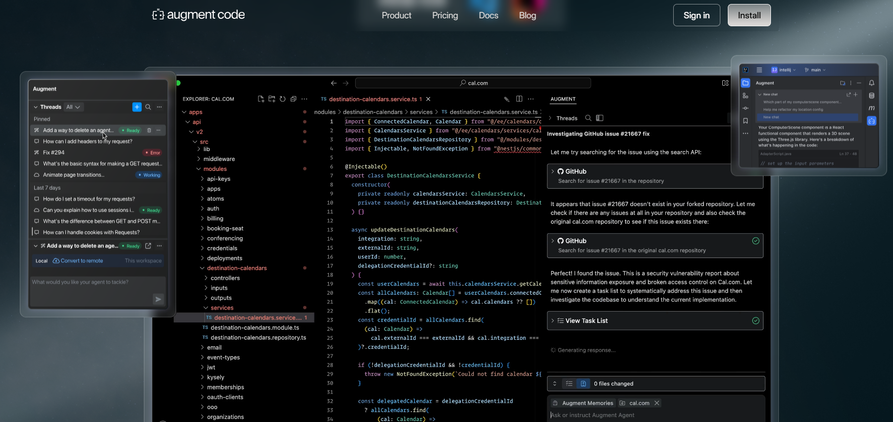 Ai编程工具augment Code支持gpt 5，引入模型选择器功能