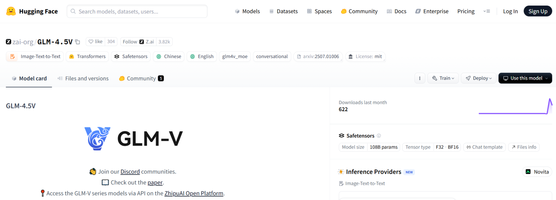 智谱glm 4.5v开源发布，引领多模态ai新高度