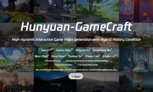 Hunyuan-GameCraft：开启高动态互动游戏视频生成新时代 附地址
