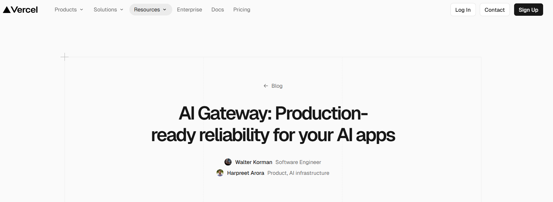 Vercel Ai Gateway发布：百种ai模型一键调用，零门槛打造智能应用