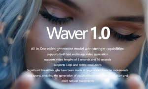 字节发布Waver 1.0，一键生成多风格AI视频