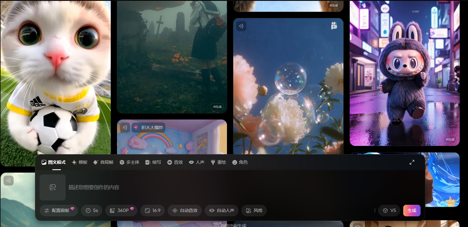 爱诗科技pixverse V5模型全球同步上线，推动ai视频创作迈向新高度，附地址