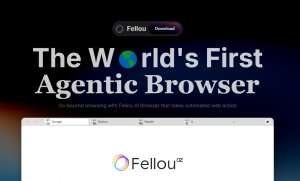Fellou CE：开启AI浏览器的自主任务执行新时代 附地址