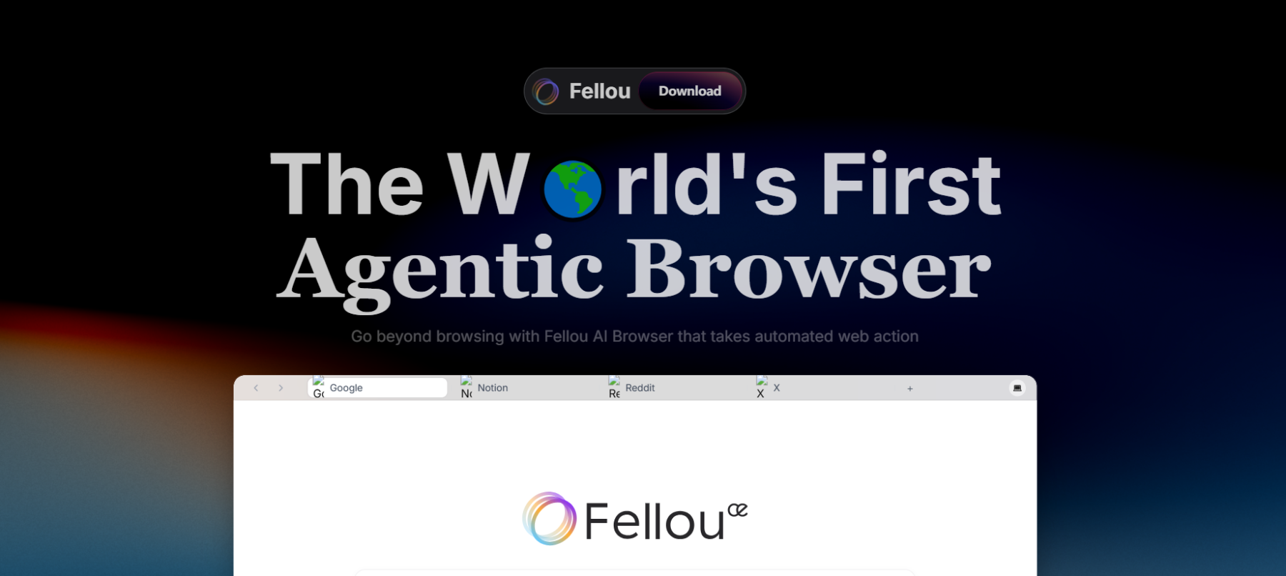 Fellou Ce:开启ai浏览器的自主任务执行新时代