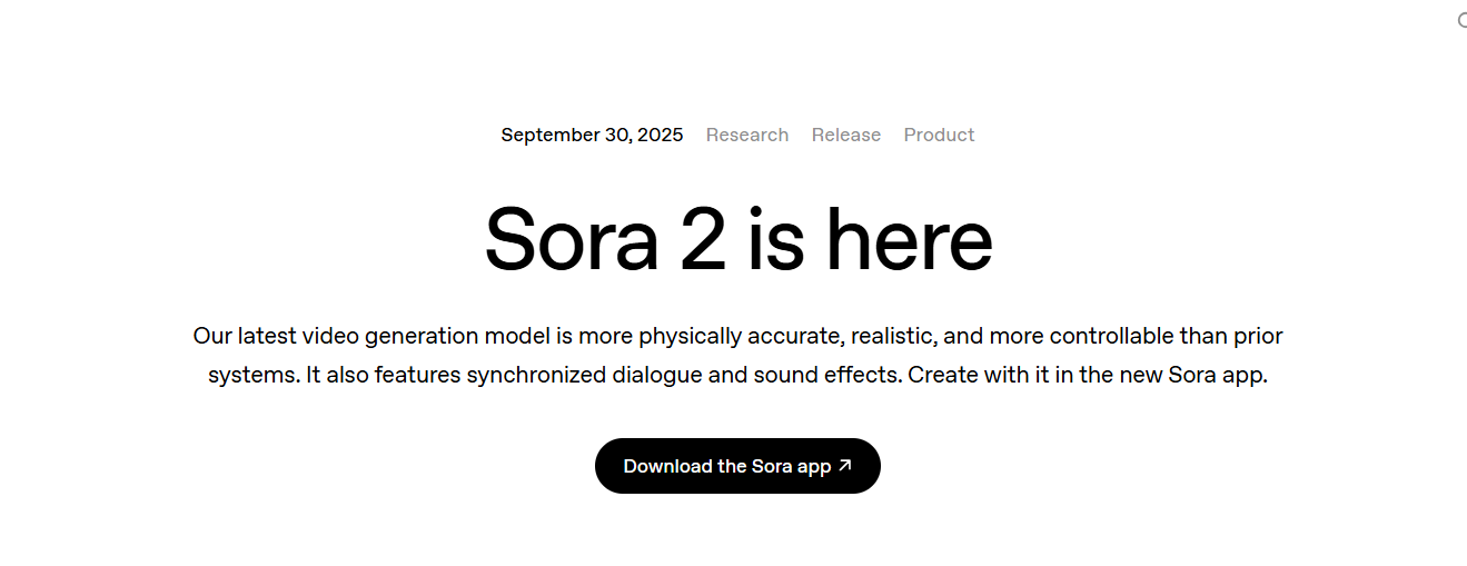 Openai将推“ai版抖音”：禁止上传实拍内容 视频100%由ai生成