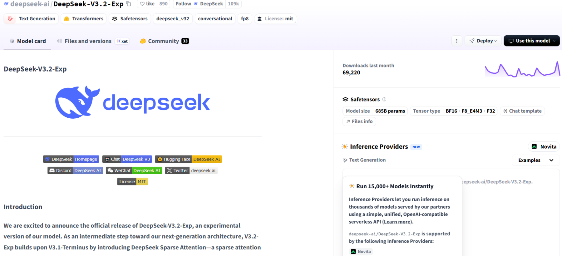 Deepseek V3.2正式发布：开源大模型性能与成本的双重突破