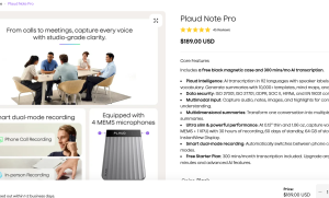 Plaud Note Pro：以超薄设计与强大性能重塑会议记录体验，成专业用户首选