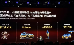 小鹏汽车发布 2026 年战略：物理 AI 与全球化的未来蓝图