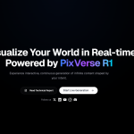 爱诗科技发布全球首个通用实时世界模型 PixVerse R1，开启实时交互新纪元