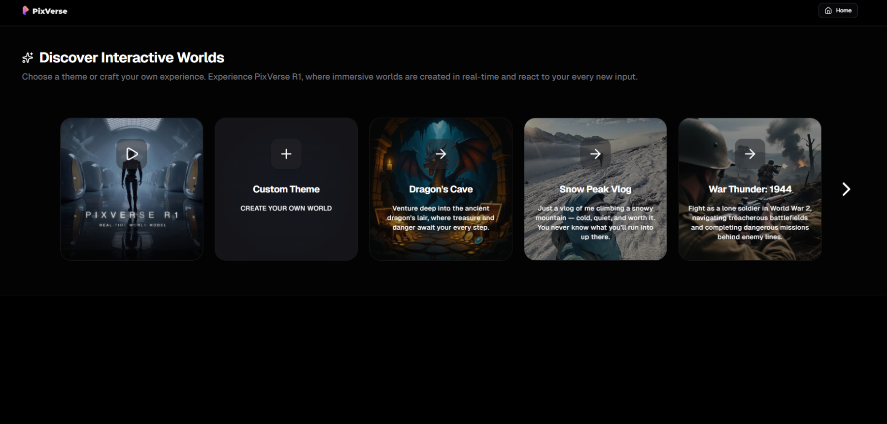 爱诗科技发布全球首个通用实时世界模型 Pixverse R1，开启实时交互新纪元