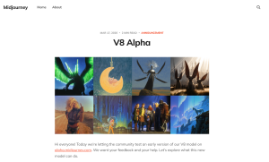 Midjourney V8 Alpha 发布：生成速度提升 5 倍，原生支持 2K 高清