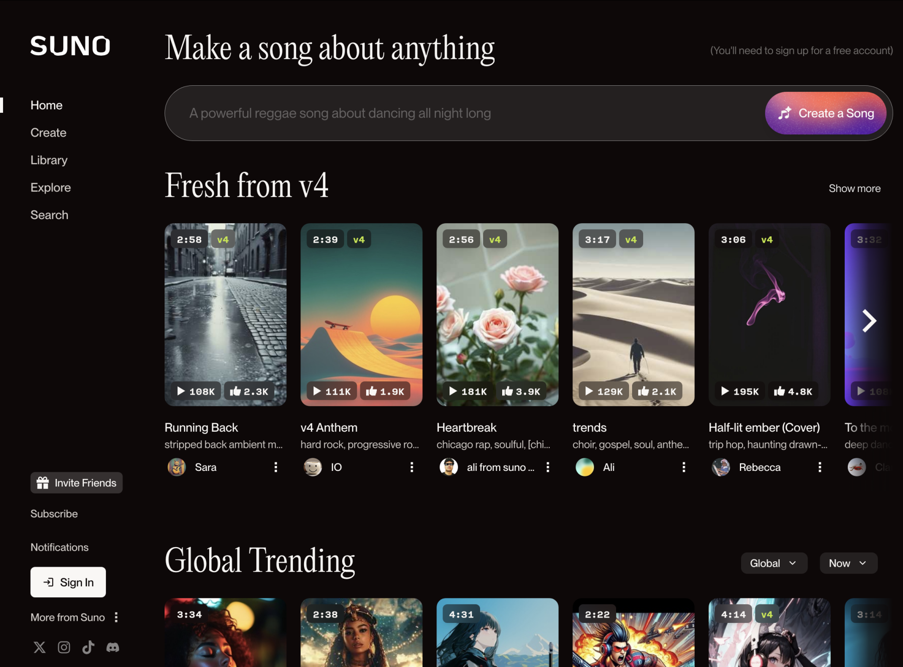 AI音乐平台Cover功能