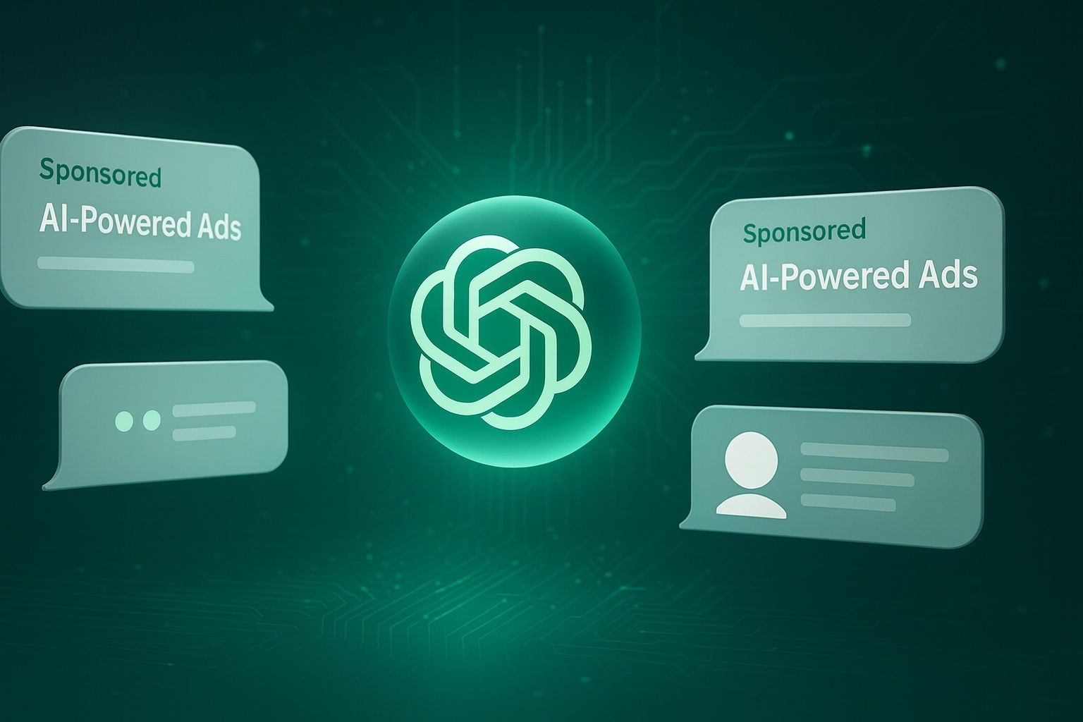 ChatGPT 广告界面展示 2026 年