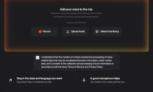 Suno v5.5 Voice 功能上线：克隆你的声音，让 AI 用你的嗓音唱歌