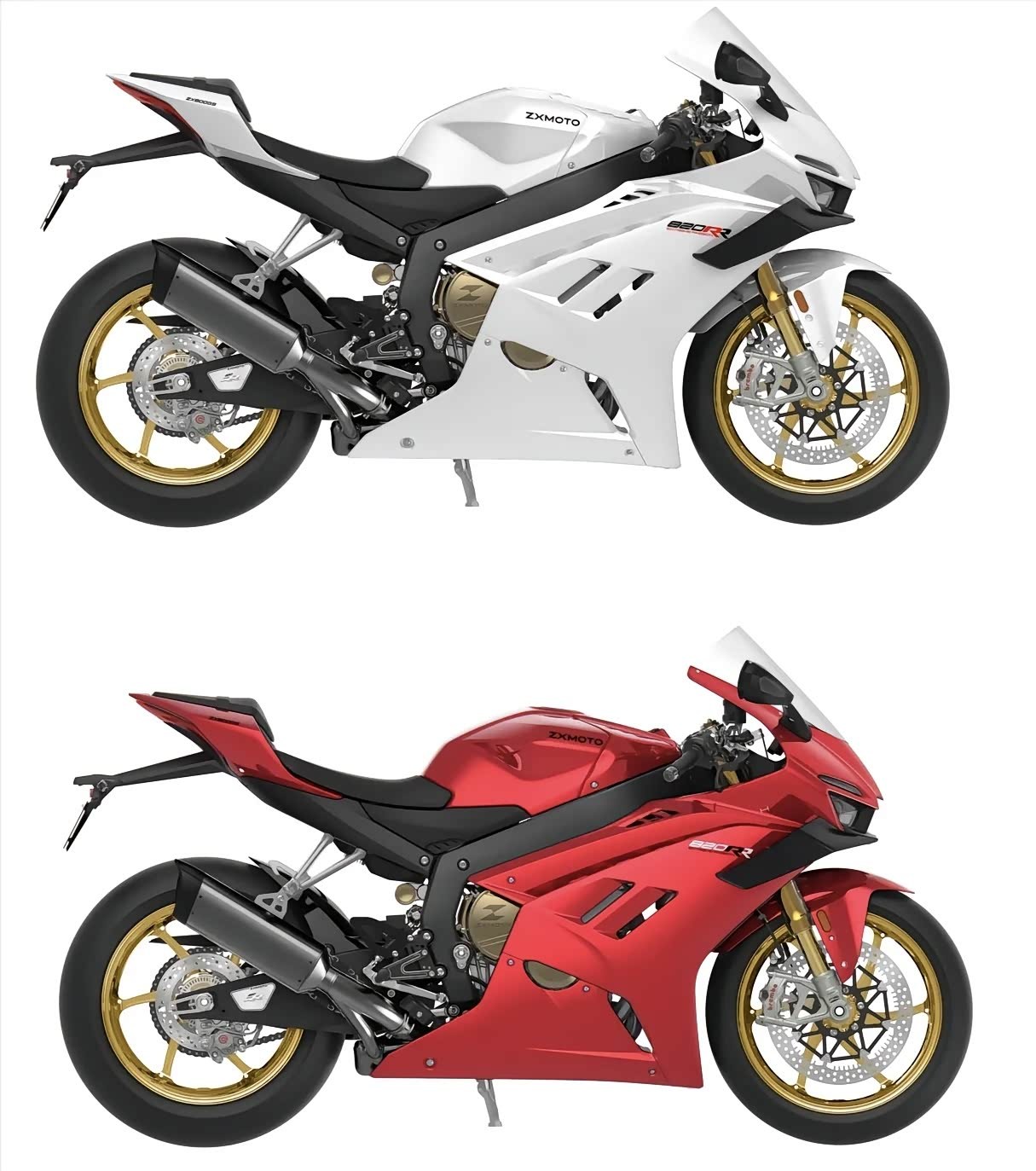 张雪 500RR 摩托车